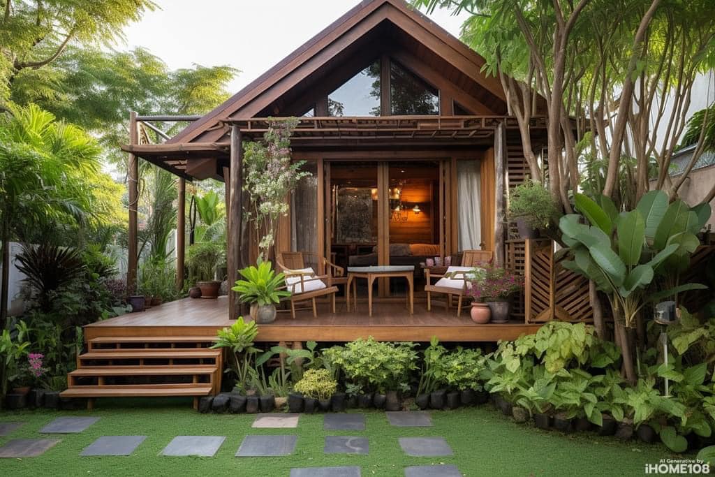 Sân vườn nhà cấp 4 độc đáo nhất 2024